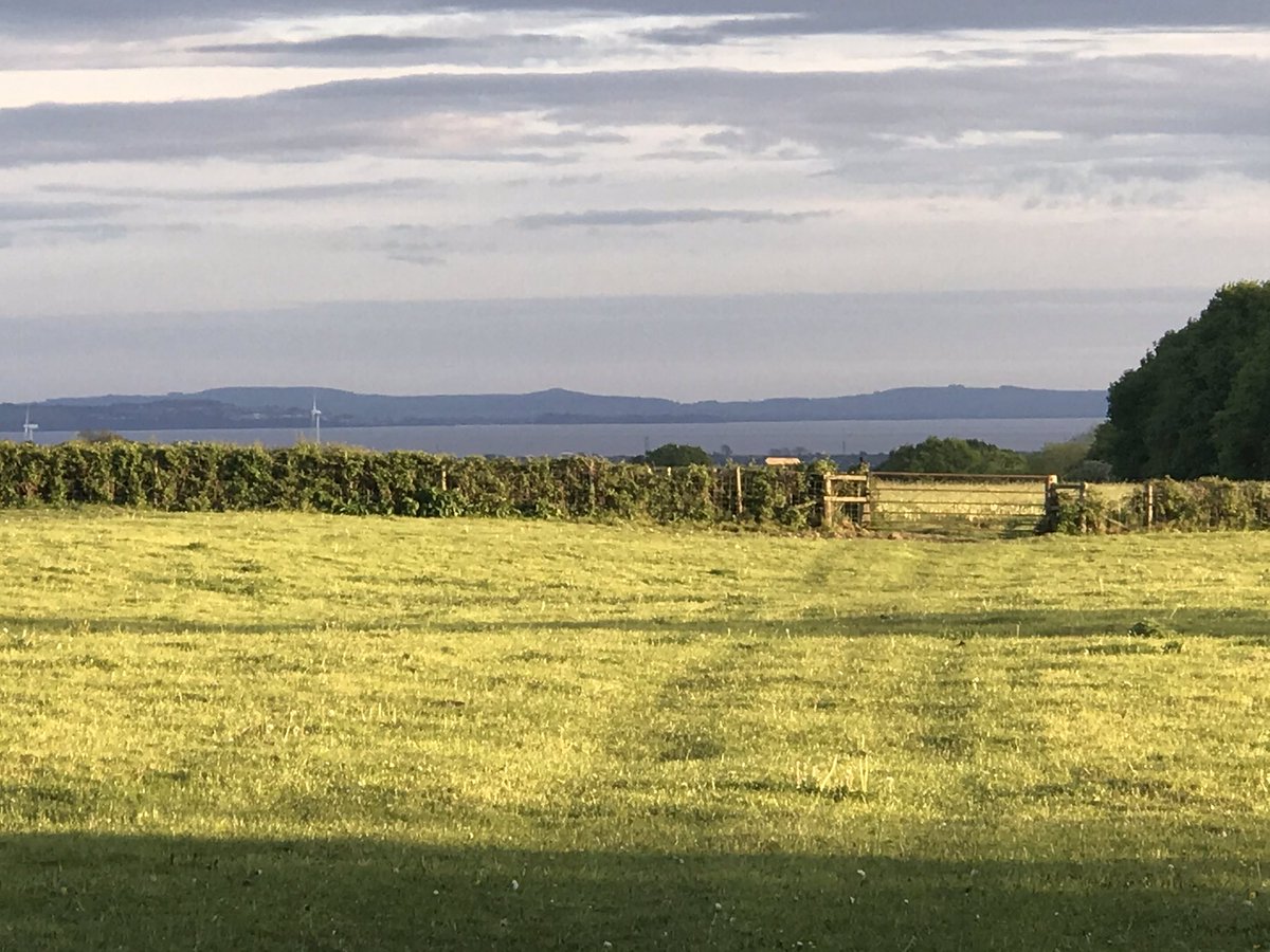 PontWan's tweet photo. Had a bitty day. Glad to eventually get out for my 5m Walk. A different route tonight to the Monmouth - Gwent border. Some pics from the walk including today’s #ViewFromTheGate https://t.co/Lt6rdbVFWh