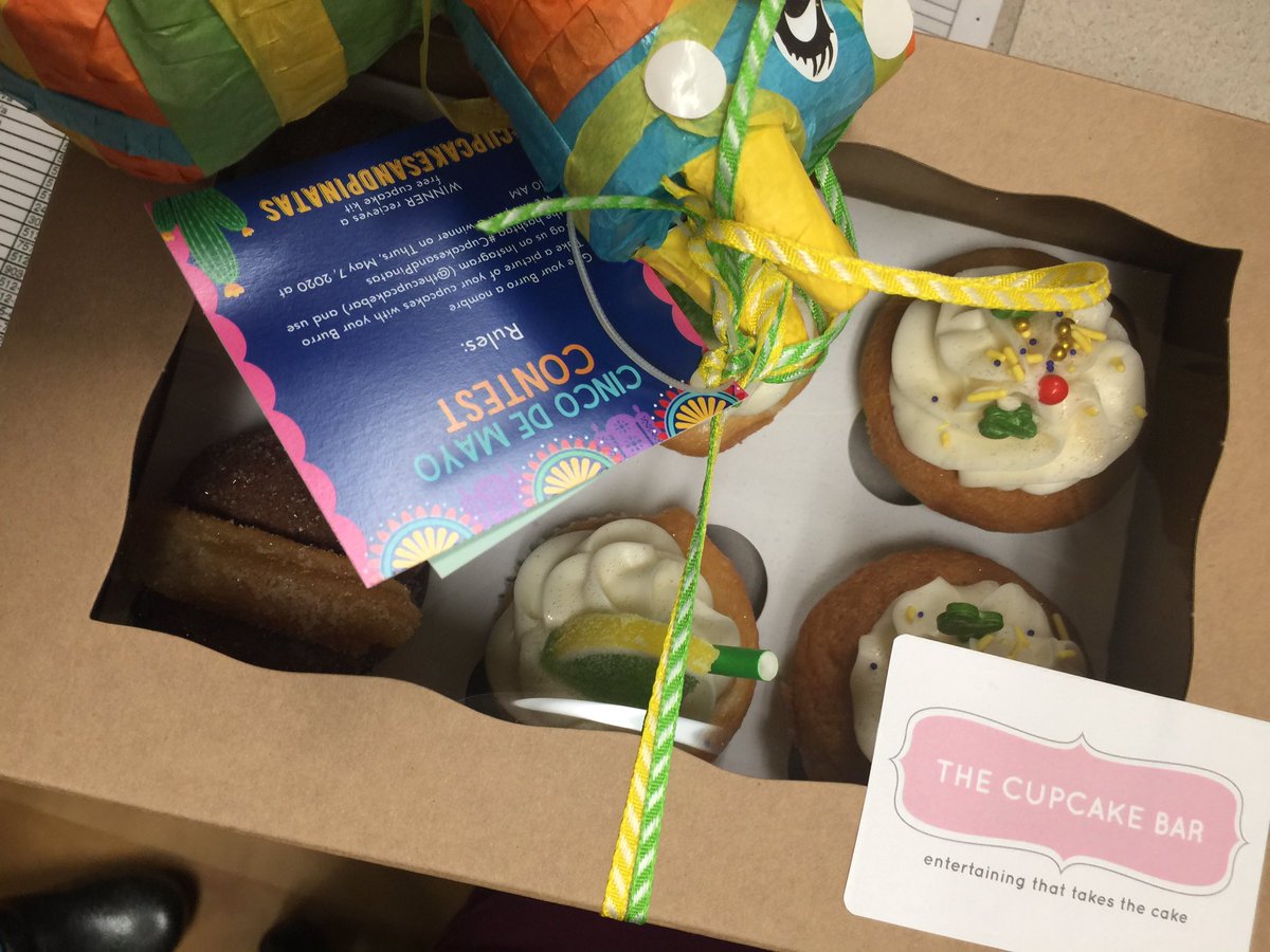 elonmuskbooks's tweet photo. @TheCupcakeBar_  of Austin Texas is really nice.   They sent our team these for #CincodeMayo2020 Thank you from all the nurses! #Austin restaurants rock! https://t.co/AVJGrrY4B8