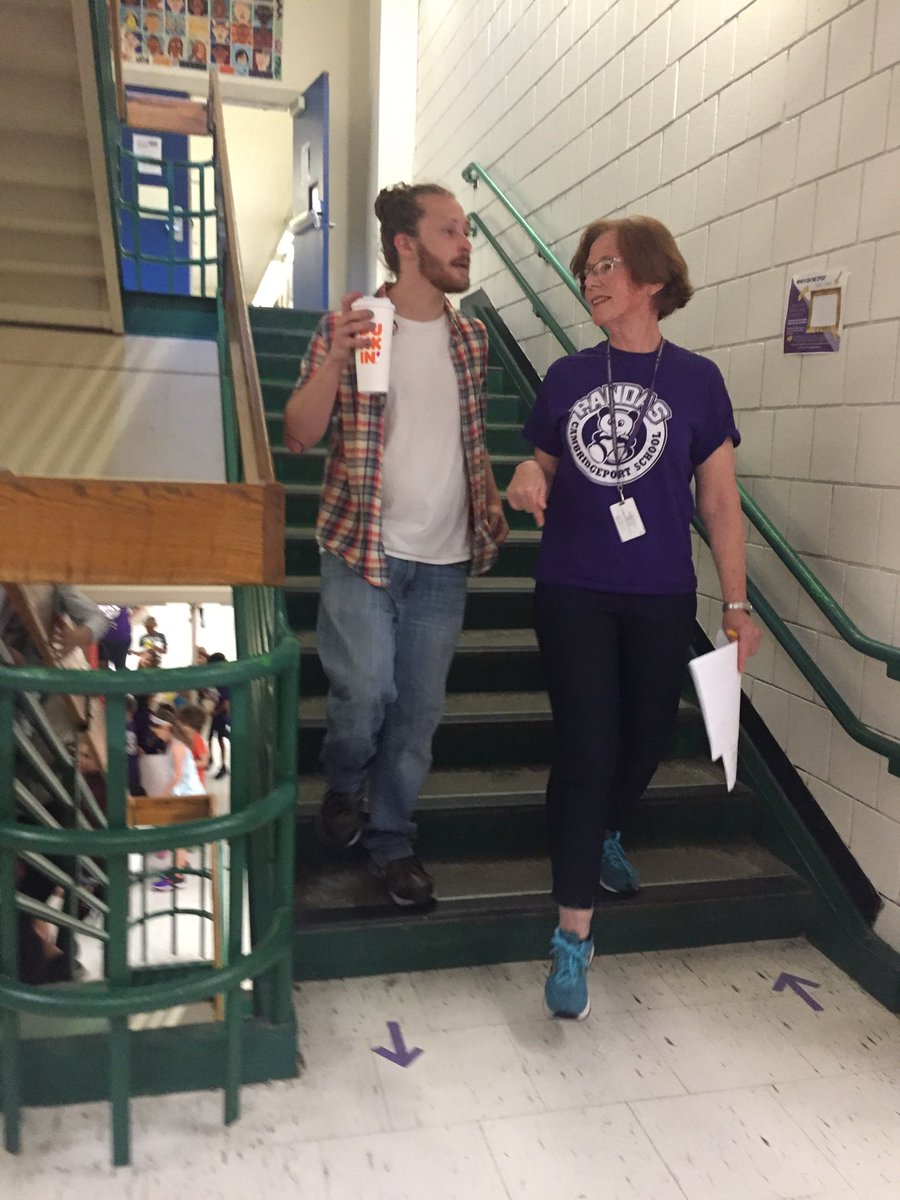 Thank you Diane and Owen!  We live you! #cambridgeteacherappreciation