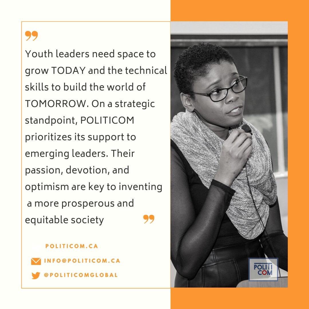 CEHUO's tweet photo. Young leaders need space to grow TODAY &amp; skills to build the world of TOMORROW! @PoliticomGlobal @JMBeauvoir https://t.co/RhlteOWLj0