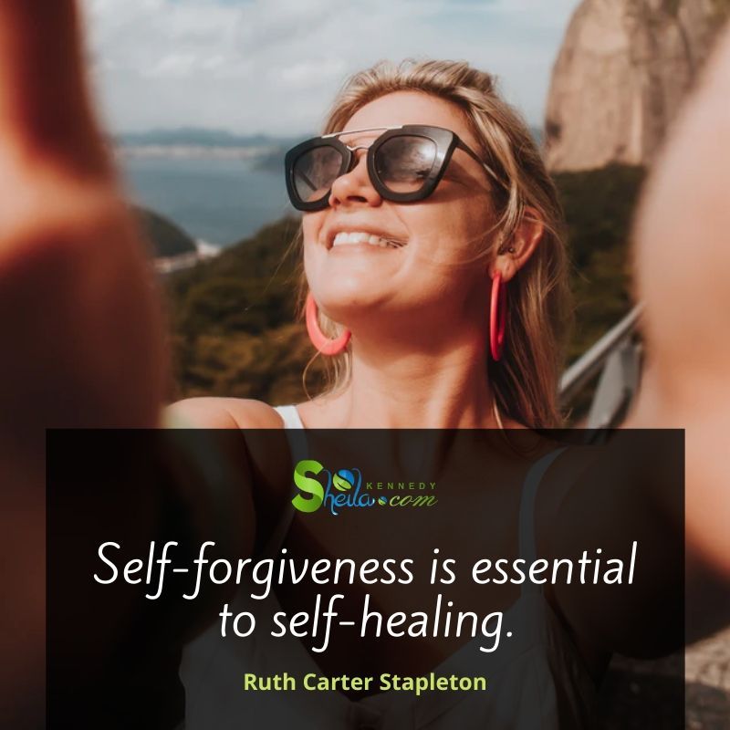 You might feel like your healing process is taking forever but you’ll eventually feel better and happier.