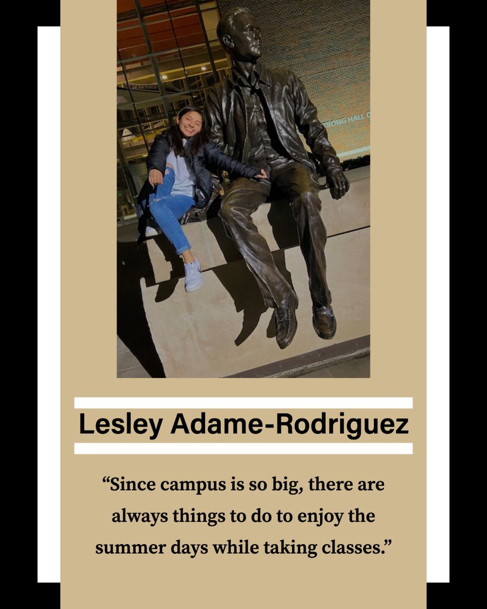 Think_Summer's tweet photo. Meet Lesley! Lesley is majoring in Speech, Language, and Hearing Sciences and loves that Purdue University is full of welcoming people who make campus feel like home. https://t.co/0ho5ufulrd