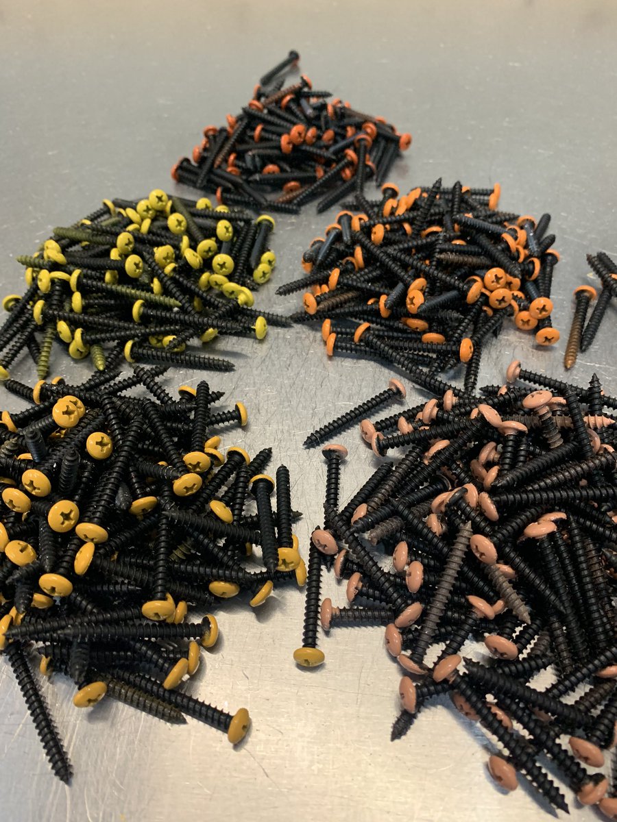 Arcpowdercoat's tweet photo. #arcpowdercoating #powdercoat #powdercoater #powdercoatingservice #powdercoating #powdercoated #powdercoatnation #custompowdercoat #hardware #fasteners #phillipshead #screw https://t.co/rnQSpU6ZYE
