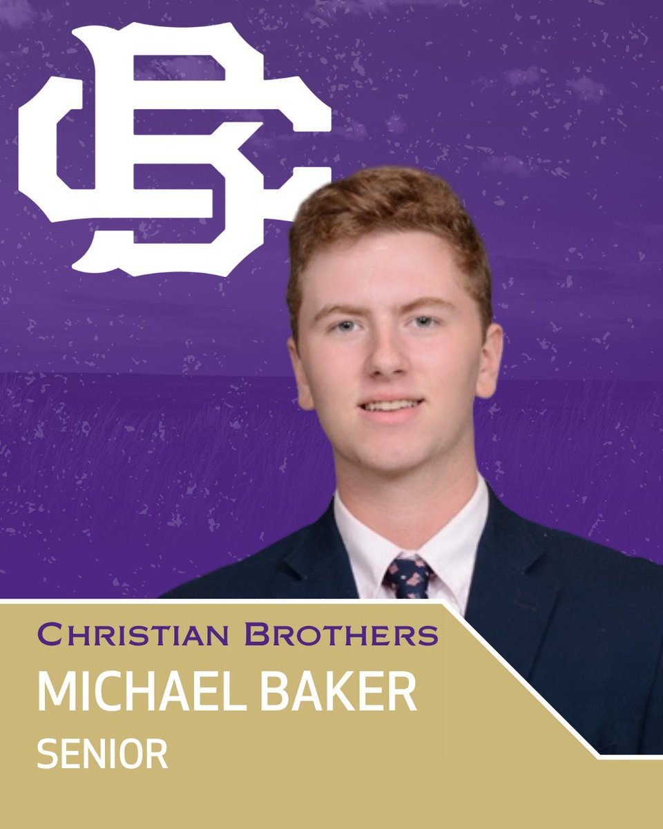 CBHSAthletics's tweet photo. We're highlighting our Senior Athletes who've left their mark despite missing out on their final season of play at CBHS. You are proof why we are #BrothersStrong.

Next up, @bia_cbhs  Senior Michael Baker! #BrothersBoys2020 https://t.co/tgO5bie1Jv