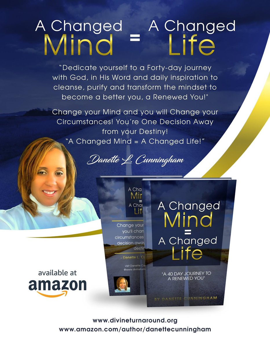 ApostleDanette's tweet photo. Get your copy of my book entitlted "A Changed Mind = A Changed Life" It's available on Amazon  AND... Right now, I am also doing a special offer! You can get an autographed copy at *no additional fee by ordering directly from our media store @ https://t.co/URh8Tbjjba 💙PDC https://t.co/3vE27IHJ0B