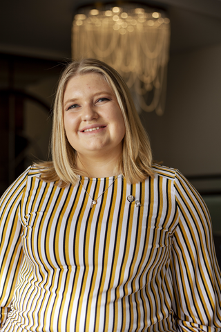 IndstateNLSA's tweet photo. Rylie Mayfield  is one of our Nonprofit Leadership graduates we would like to recognize. Rylie says, "The NLP Minor has provided me we so many professional skills and connections that I feel more confident to enter the workforce." #State2020Grad https://t.co/RFbw1e9nTR