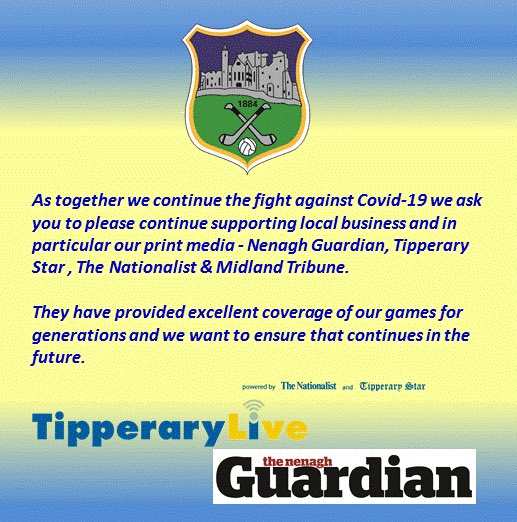TipperaryGAA's tweet photo. https://t.co/BdTCk6Zgd3