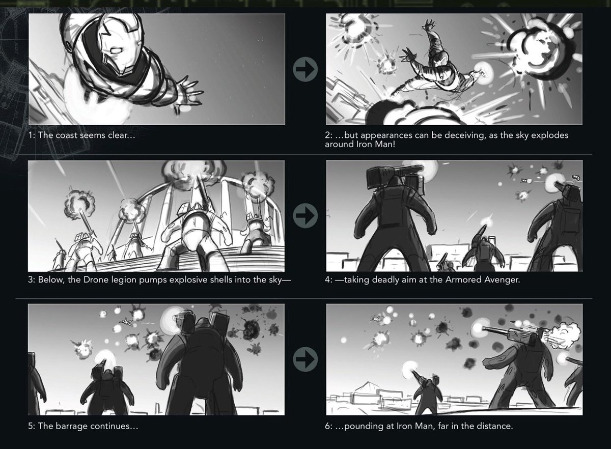 CoolComicArt's tweet photo. Iron Man 2 (2010) storyboard art by Genndy Tartakovsky https://t.co/Wdii9Ipvj4