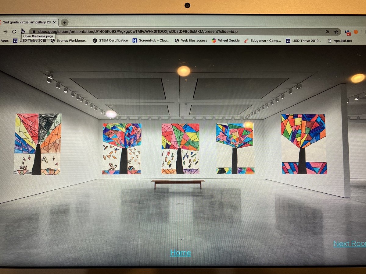 phelpsl97's tweet photo. @PolserES @polserart When you can’t have your art show this amazing art teacher creates a virtual show for all our students and their families❤️#polserproud https://t.co/hRu6yOW2rb
