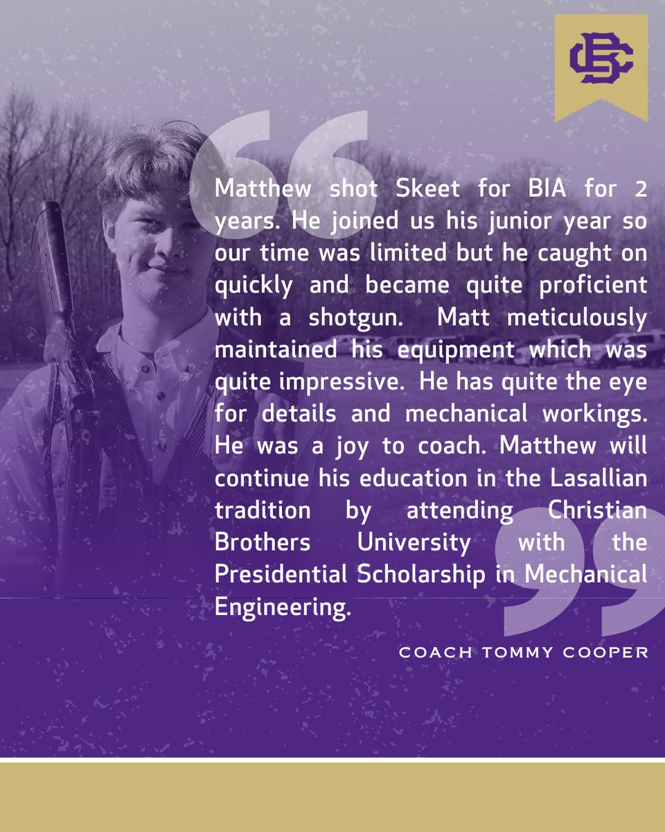 CBHSAthletics's tweet photo. We're highlighting our Senior Athletes who've left their mark despite missing out on their final season of play at CBHS. You are proof why we are #BrothersStrong.

Next up, @bia_cbhs  Senior Matthew Mullins! #BrothersBoys2020 https://t.co/sV8IaHQ06u