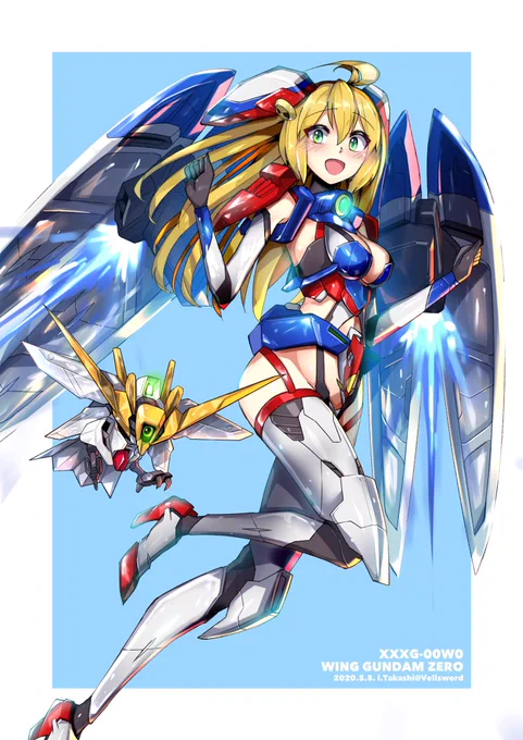 ウイングガンダムゼロ娘さんできました!
#MS少女 