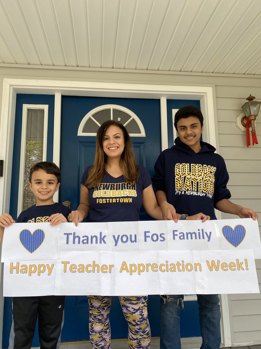 Happy teacher appreciation week to my amazing staff! You go above and beyond each day for our leaders thank you so much for all you do! I miss and love you all!  From my family to yours! #NECSDTEACHERS