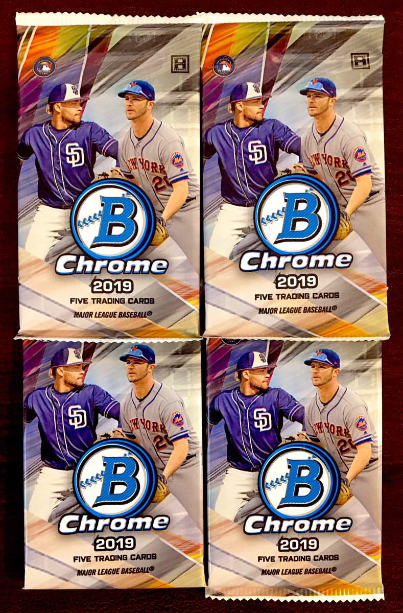 MNTGrading's tweet image. Want a chance to win a pack of 2019 @Topps Bowman Chrome.

For every 25 new followers (at 1485 now) we get we’ll giveaway a pack (up to 4 packs). Just make sure you RT, follow us and comment below with you would want to pull from your pack.