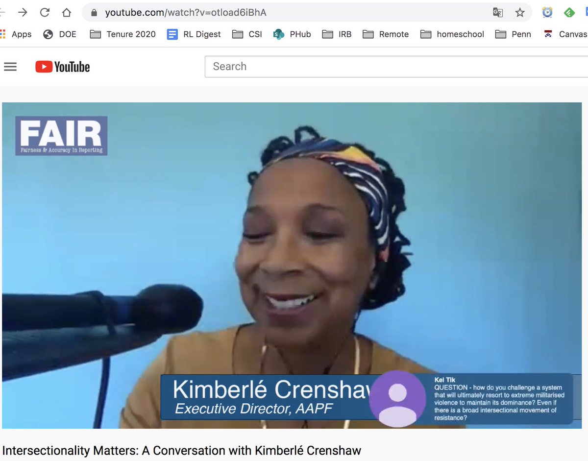 LPeynado's tweet image. “The work of reimagining cannot be more important [....] Let’s start telling the story from where we want to be” — Dr. Kimberlé Williams Crenshaw ¡Feliz Cumpleaños, Dr. @sandylocks! 💕Thank you for sharing your brilliance! #IntersectionalityMatters @haymarketbooks