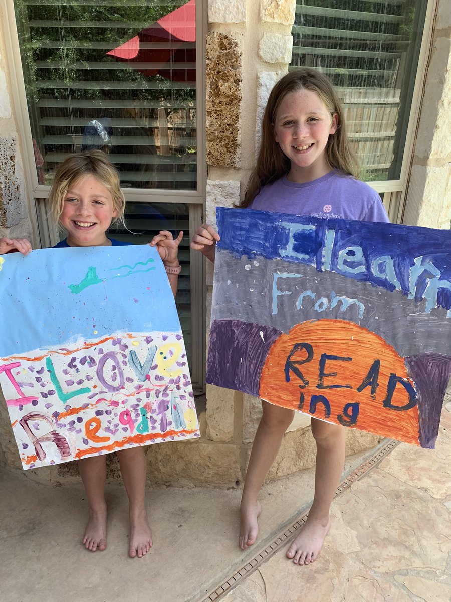 Laclaborn's tweet photo. Children’s Book Week. Making posters about reading today! #thecoleway https://t.co/nTCILFM2wb