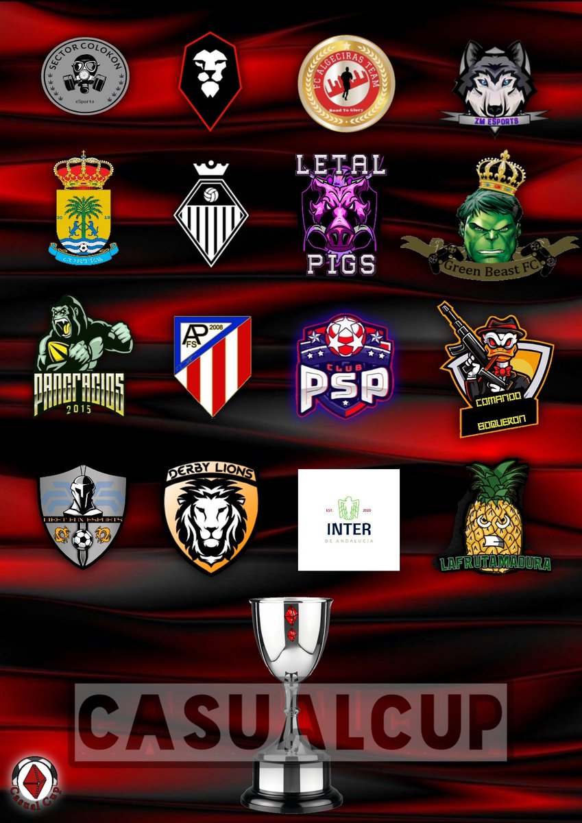 casual_cup's tweet image. Cerramos los octavos, aquí tenéis a los participantes. Buena suerte a todos.
(nos pondremos en contacto dentro de poco)