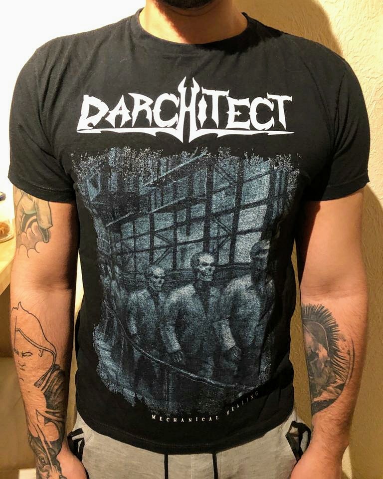 DarchitectBand's tweet photo. Ainda temos em estoque, as camisetas com a arte do nosso primeiro álbum 'Mechanical Healing'.

Mande uma mensagem para a gente para saber mais!

Arte: Joe Petagno
#HeavyMetal #DeathMetal #thrashmetal #camisetasexclusivas #heavymetalbrasileiro #brazilianthrashmetal https://t.co/TZuUqovYx2
