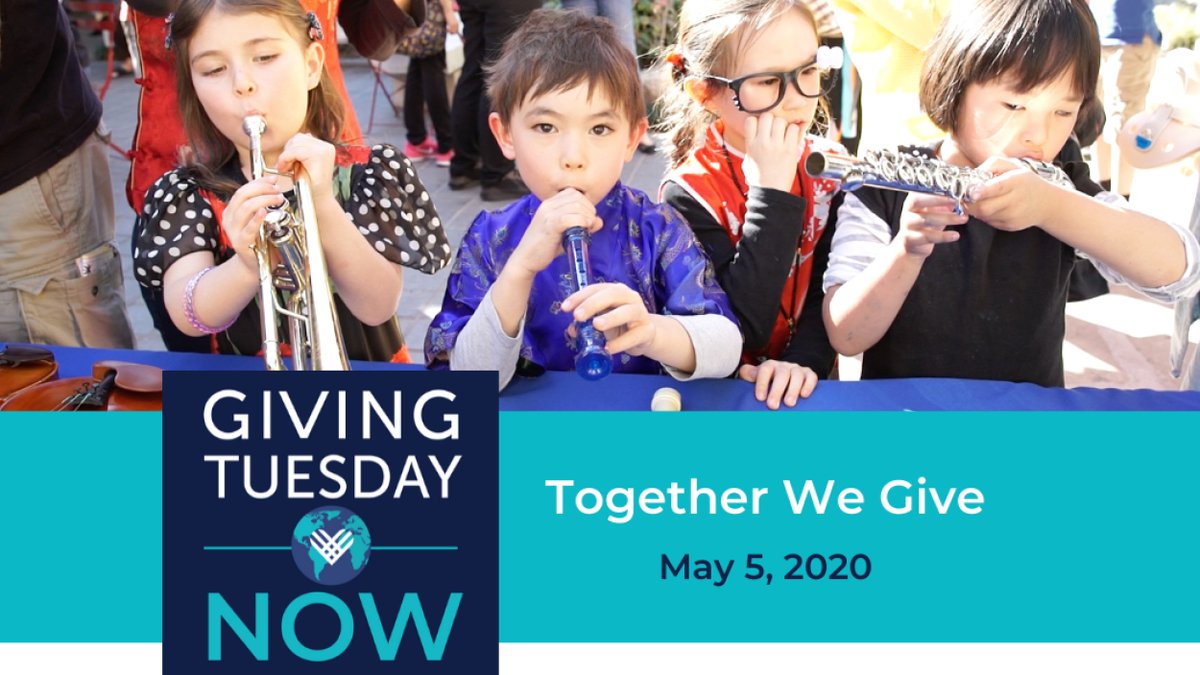 Today is #GivingTuesdayNow! It will take all of us to keep the music alive during this disruptive time. Your gift will help us enrich your community through world-class performances and music education programs reaching hundreds of young musicians. Donate- bit.ly/PSAGivingTues