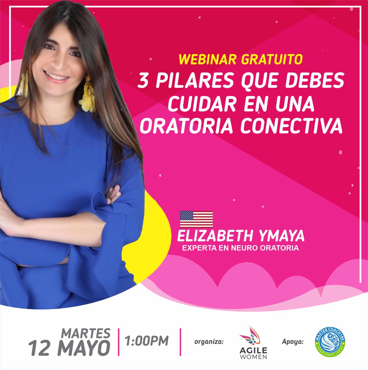 L@s invitamos a participar en este webinar gratuito que tenemos en <a href="/AgileWomen/">AGILE WOMEN</a>. Se pueden inscribir desde cualquier Nodo en el siguiente link:

us02web.zoom.us/meeting/regist…

#Training #Speakers #AgileWomen #AgileGirls #Agile #Coaching  #Educación

Cupos Limitados 

#DesdeCasa🏡