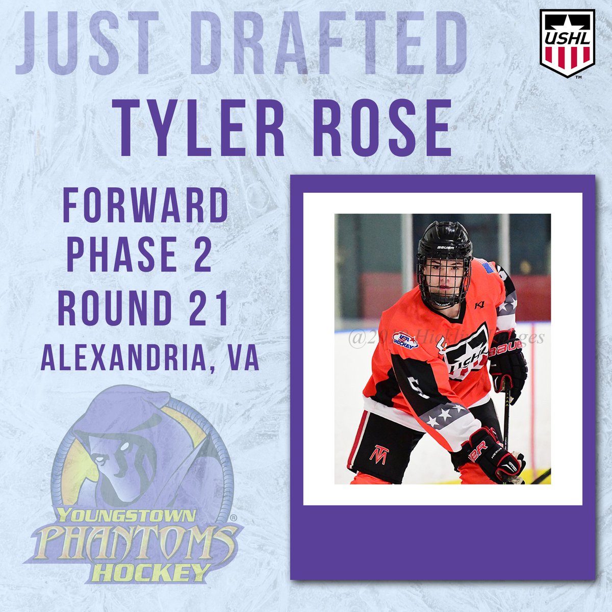 Please welcome Tyler Rose to the Phantoms Phamily!!