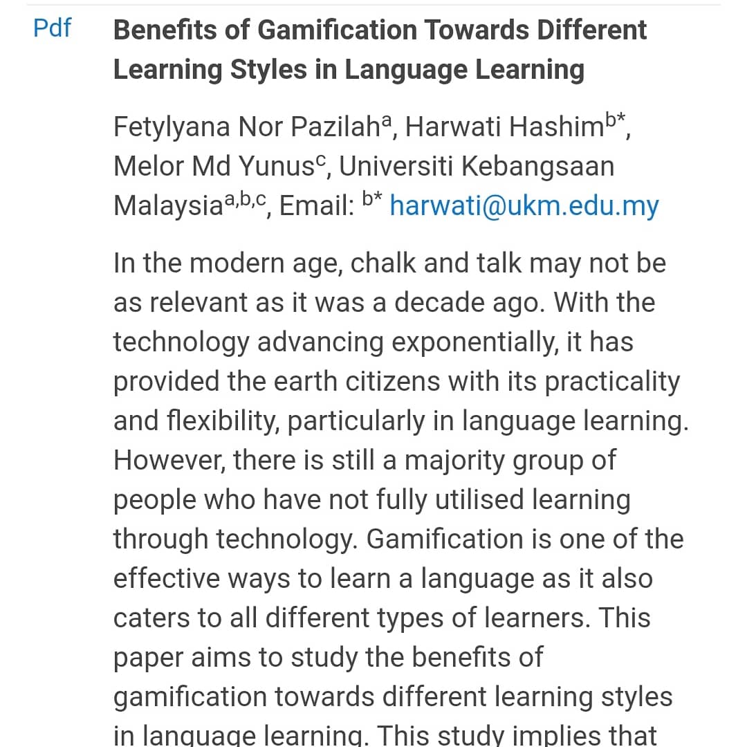 HarwatiH's tweet photo. Gamification! https://t.co/95XJHM6z7u