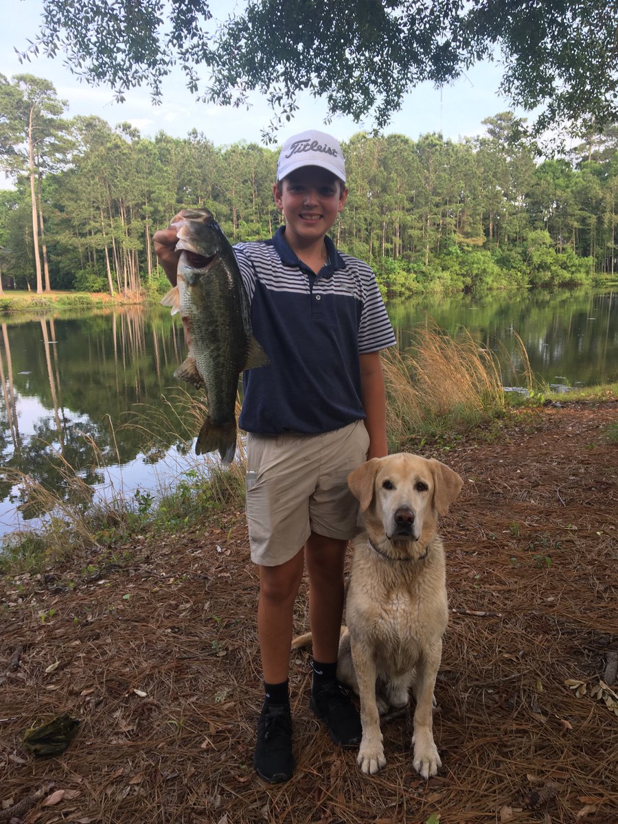 KThompGolf1's tweet image. Great way to end the day with late afternoon golf and fishing. #nicecatch #enjoyingtheoutdoors