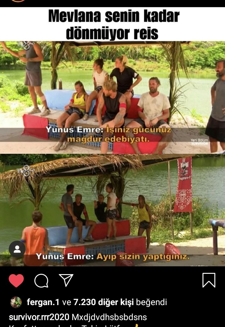 Survivor9anket's tweet photo. #survivor #survivor2020 #survivorextra #survivorpanaroma #survivor2019 #barismuratyagci #cemal6 #sercan7 #aycanyanac haklımı ? https://t.co/jKBwEd4Tyk