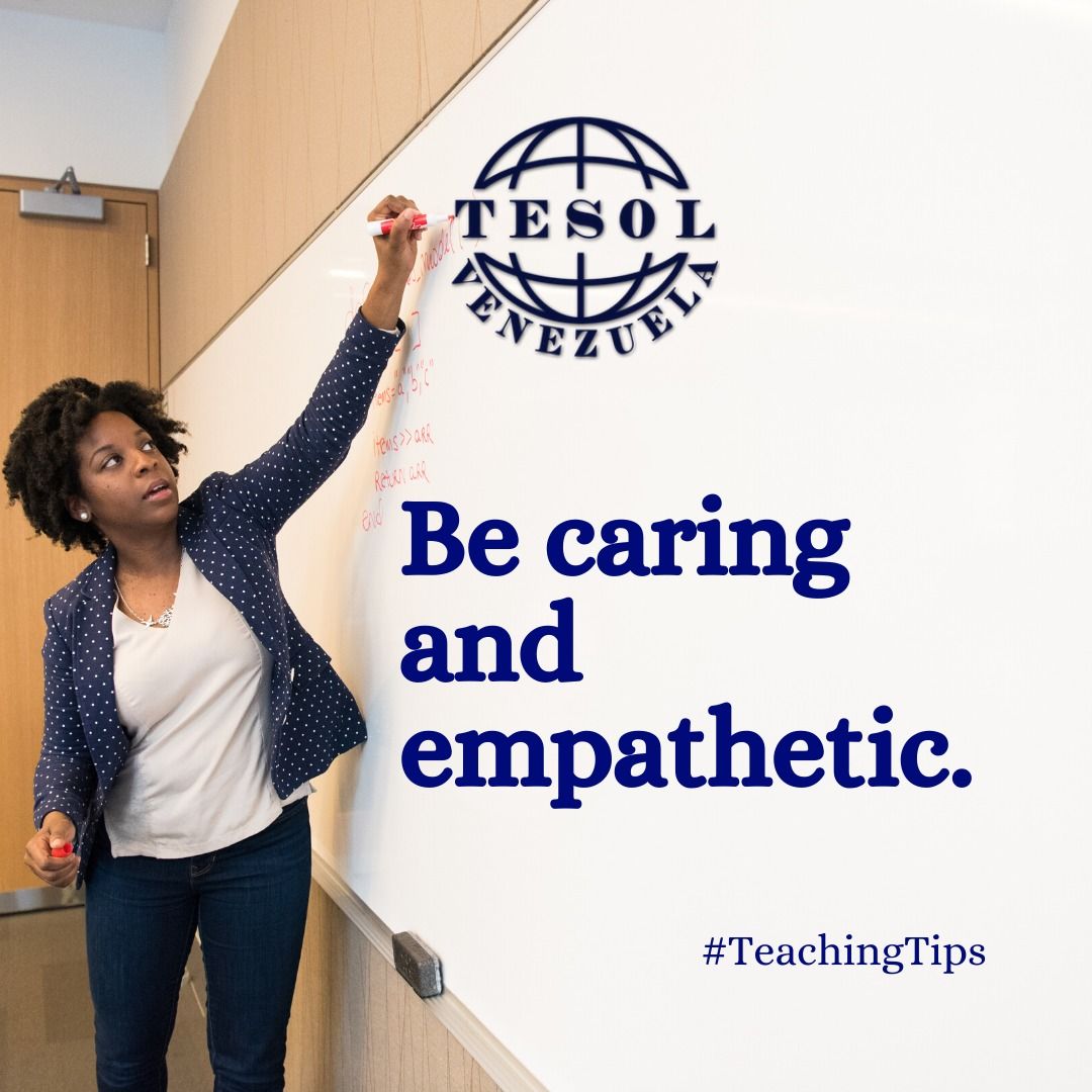VenTESOL's tweet photo. #TeachingTipsTuesday.
Students are human beings, not things nor machines. They think AND they feel. Students could feel happy, sad, angry, frustrated. Avoid making conclusions before asking them what's going on and try to understand their situation.
#TeachingTipsTuesday #TESOL https://t.co/H9XjfCNTJg