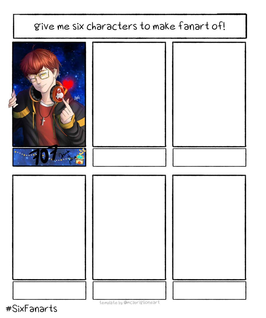 BlissSundae's tweet photo. #SixFanarts #sixcharacters #Challenge #cheritz #defenderofjustice #707 #luciel #BBS #bbsundae #mysticmessenger #fantart https://t.co/yJQXXgBlyZ
