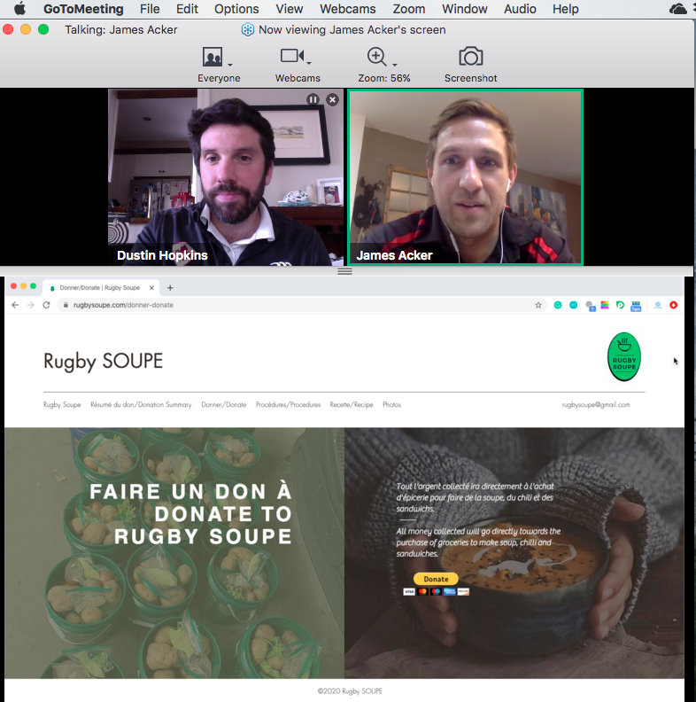 NathanAbdelnour's tweet photo. A massive #Thanks to James Acker for joining us on the #RefReport! His Rugby Soupe initiative can always use help, so visit their website for more information!

https://t.co/e8HwxHgR1F https://t.co/1OhERvYZrw