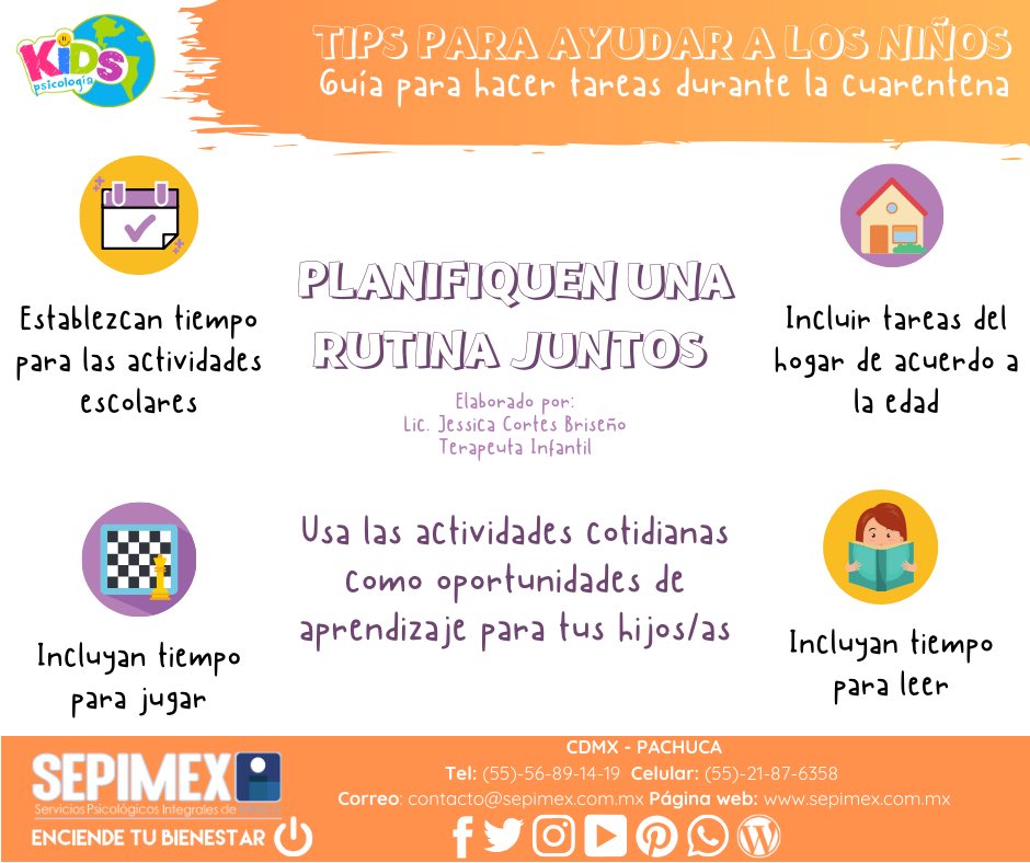 SEPIMEX's tweet photo. #QuedateEnCasa, ¡En esta contingencia seguimos contigo! Por eso en #SEPIMEX queremos darte algunos tips para ayudar a los mas pequeños en sus tareas.
#SEPIMEXKidsEnCuarentena https://t.co/Gdlauf9mgT