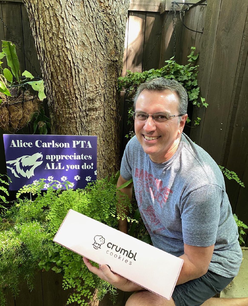 PTA made deliveries today to show appreciation to Carlson teachers and staff. #TeachersAppreciationWeek