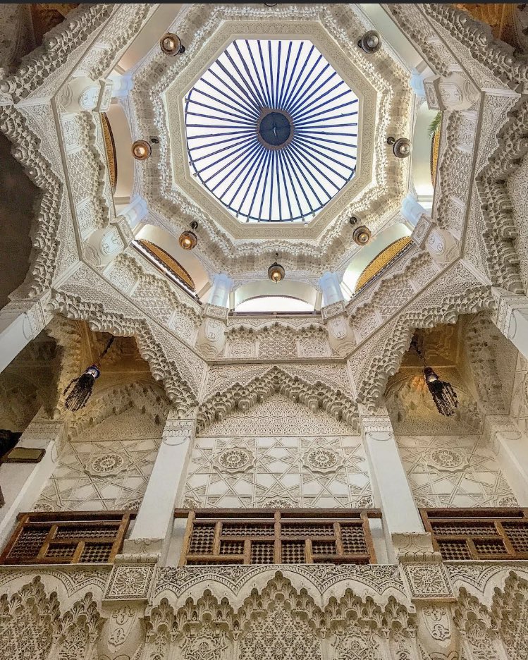 KaoMaure's tweet photo. The majestic Art of domes made by moroccan artisans blow my mind 🤩
#Morocco https://t.co/ldWqiiSpPW
