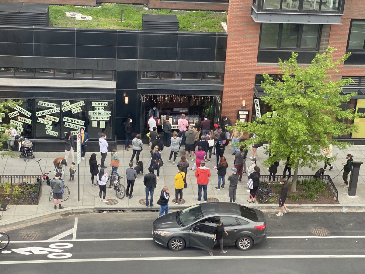 free_stahlin's tweet photo. @PoPville @barredindc @FBI TICO not social distancing that well. You would think they would have planned for cinco de Mayo. #disappointed https://t.co/gssGSF5icR