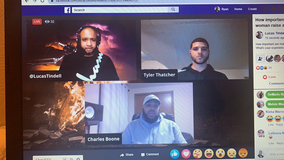 Coach1Tyme's tweet photo. Checking out my guy @LucasTindell ‘s show. Special guest is a former player of mines @Thatch_19 . The platform is about male role models. Excited for this. #weownthenight #flight330 #bedifferent #faithofamustardseed https://t.co/Qfck6liBSS