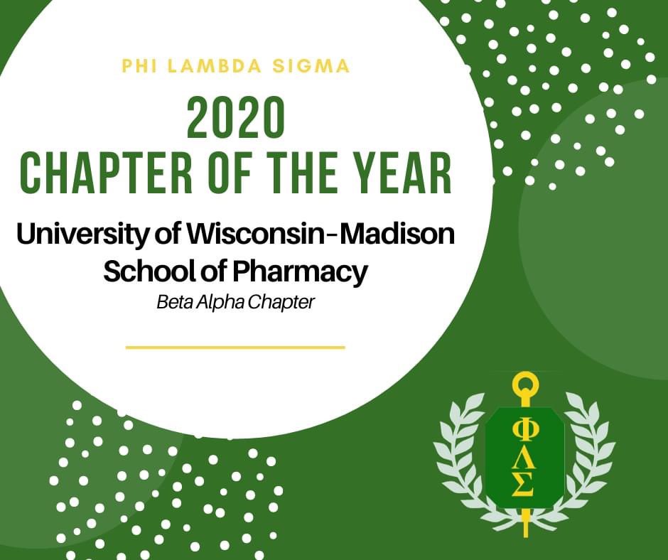 So proud of our pharmacy student leaders <a href="/UWMadPharmacy/">UW–Madison School of Pharmacy</a> @PLS_Rx