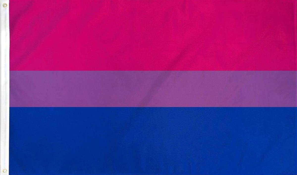 Qwearfashion's tweet photo. No one owns the #biprideflag. Let's come together as a community and protest @BiNetUSA for trying to claim it as their own. Share your bi flag and tag us! #OurBiFlag https://t.co/jKCPxoGAbj