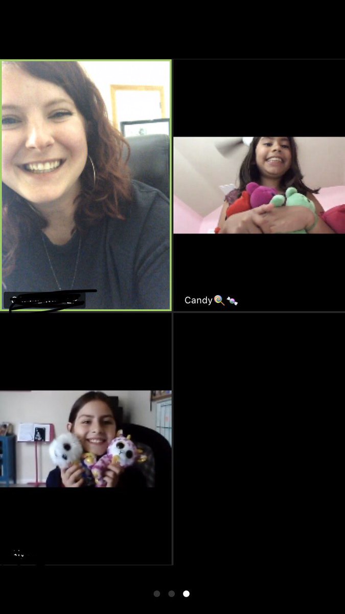 callie_cronk's tweet photo. My GT group & I had fun this morning practicing the art of persuasion! And the girls staying after the talk about beanie babies. ๐ค @KirkElementary #KirkLearningatHome #KirkROAR https://t.co/h93L5weztB