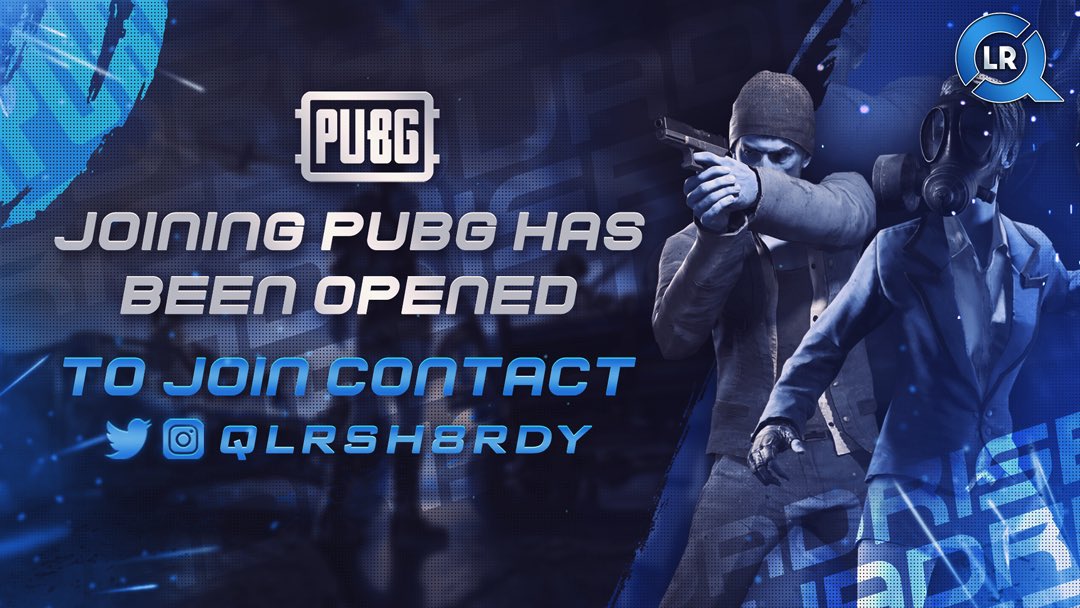 تم افتتاح لعبة #Pubg بمنصة الموبايل |🎖
لطلب الانضمام تواصلوا مع (@QLRsh8rdy ) 💙
#QuadRise