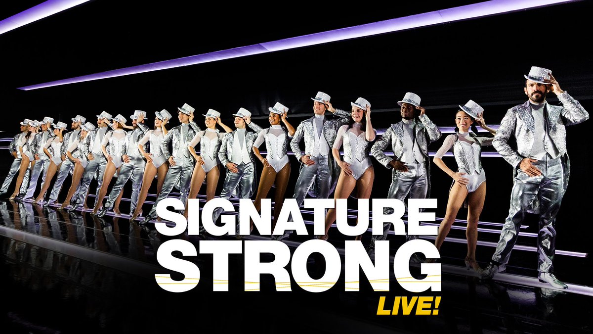 sigtheatre's tweet photo. In 30 minutes we're going LIVE with the cast of A CHORUS LINE. Join us for interviews with @MatthewRisch_ and @EmilyTyra, games, at home performances, and exclusive footage! Watch here ➡️ https://t.co/FSdefnW4aq #SigStrongLive https://t.co/l7kveuxdQA