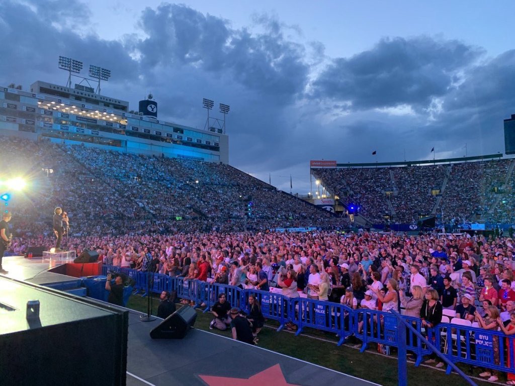 Dave McCann on Twitter "Provo’s Stadium of Fire/America’s Freedom