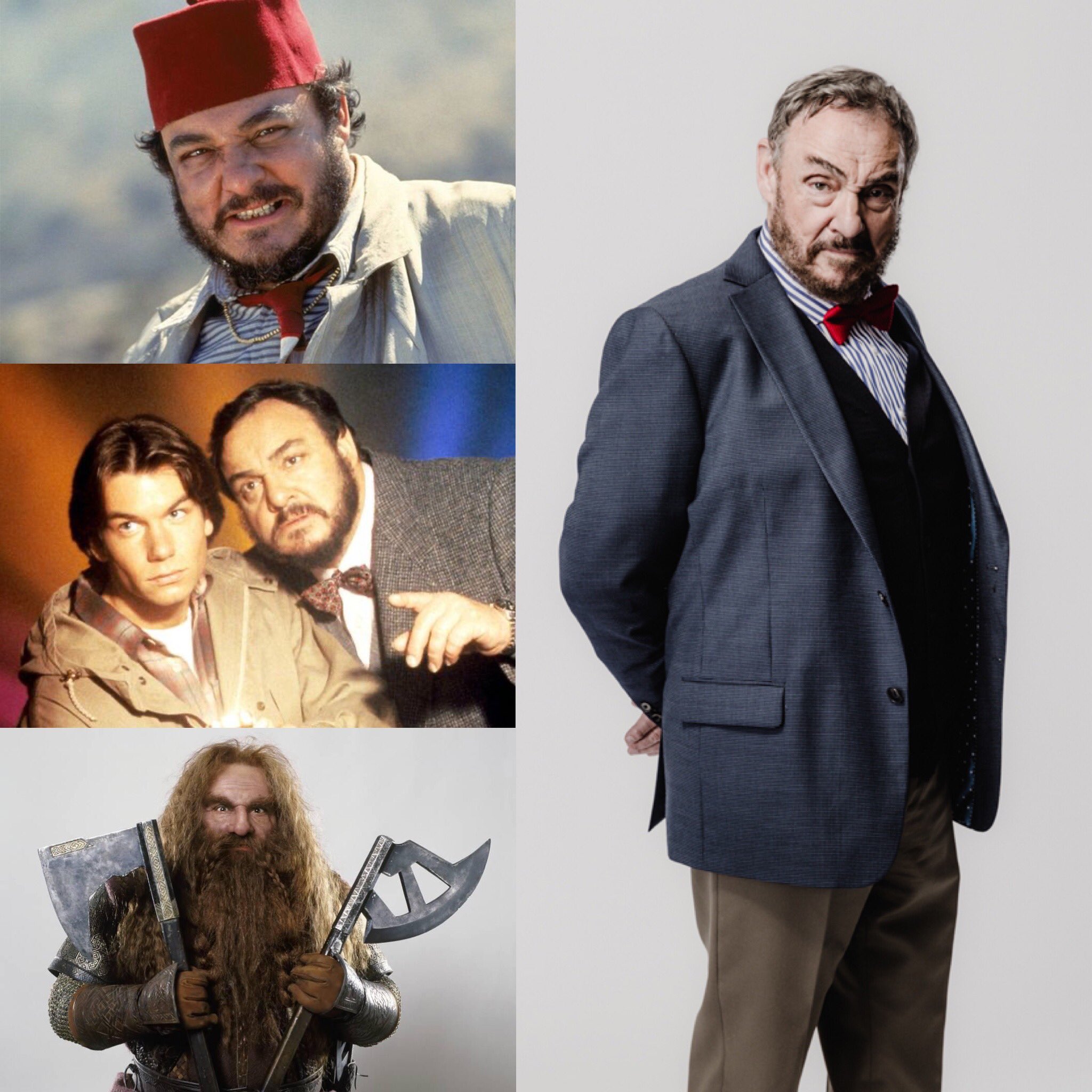 Happy birthday to Welsh actor and voice actor John Rhys-Davies, born May 5, 1944. 