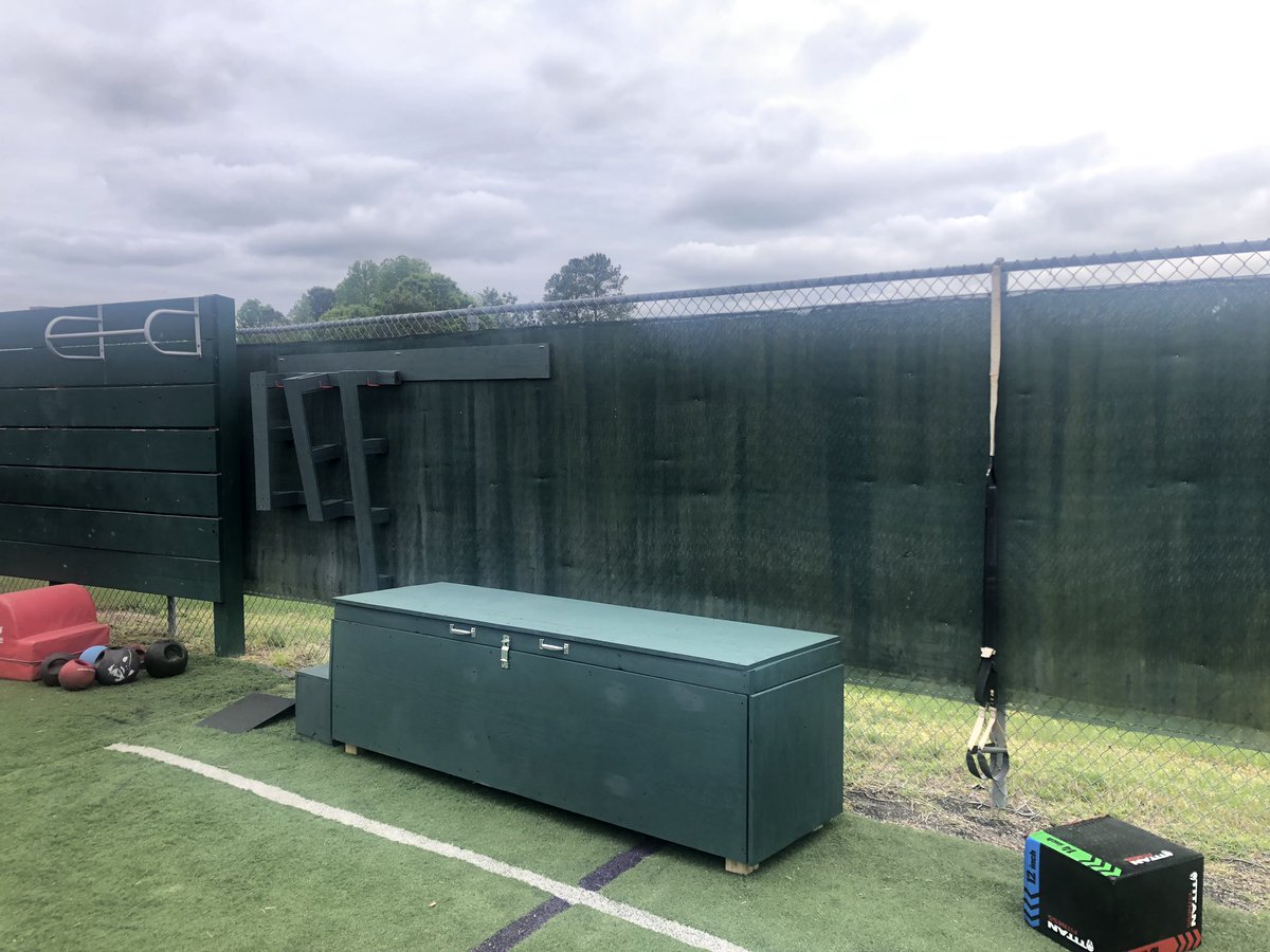 TKane32's tweet photo. New armcare and cage storage bins are finished! #SquadUp #QuarentineProjects https://t.co/NG54aGjYGX