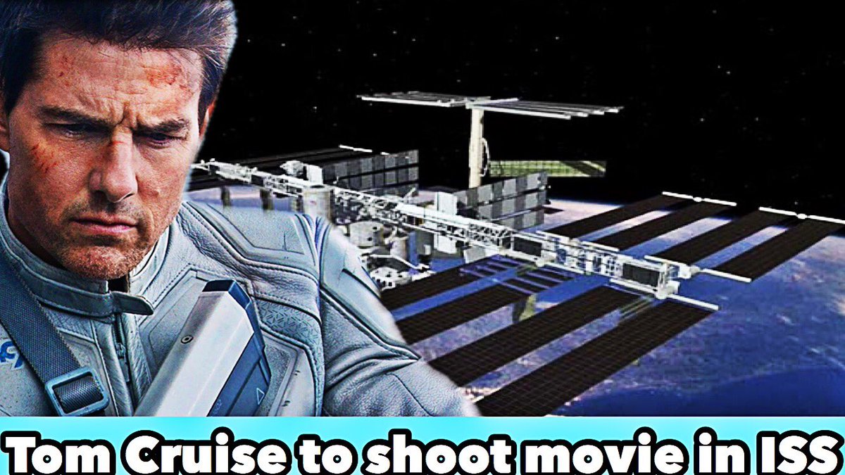 Tom Cruise to shoot a movje aboard National Space Station
youtu.be/Hv9mAD3vSFw #tomcruise #iss #spacestation #NaSa