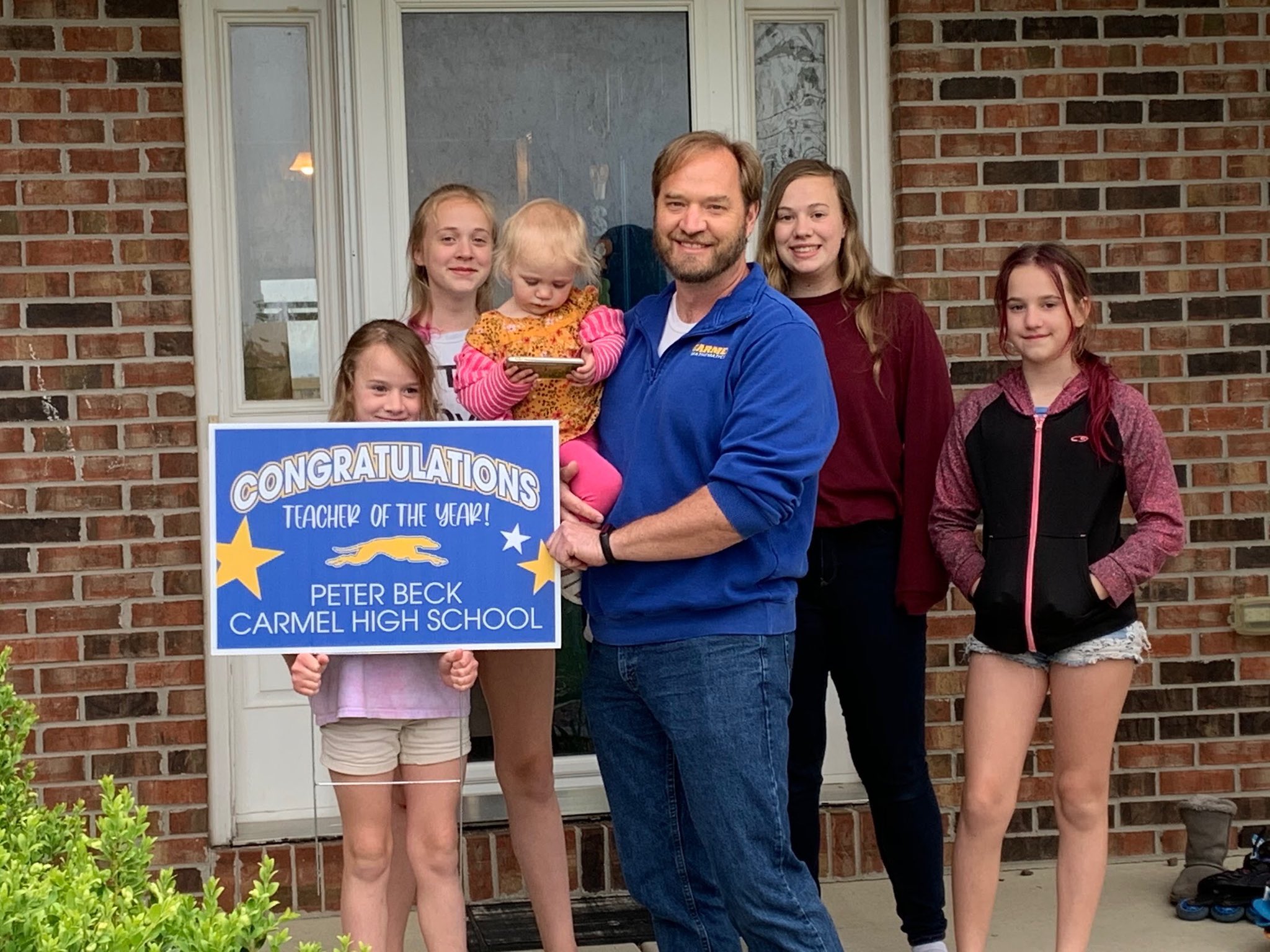 Carmel High School on Twitter "CHS Math teacher Peter Beck and his