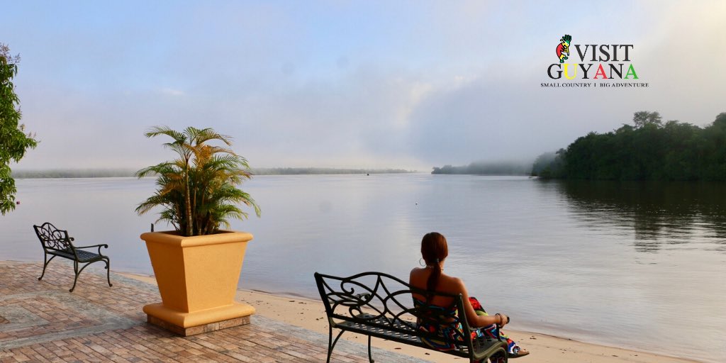 Guyana’s certainly not short of peaceful places with beautiful views.

Afternoon view brought to you by @aruwairesort 
#visitguyana #wanderlust #discoverguyana #Guyana #tranquility
