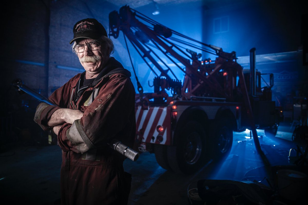 HWYThruHell's tweet image. Jamie loves his old steel. And no one knows this better than Brian, his trusted mechanic who helps keep it all on the road. #MightyMo #HWYThruHell