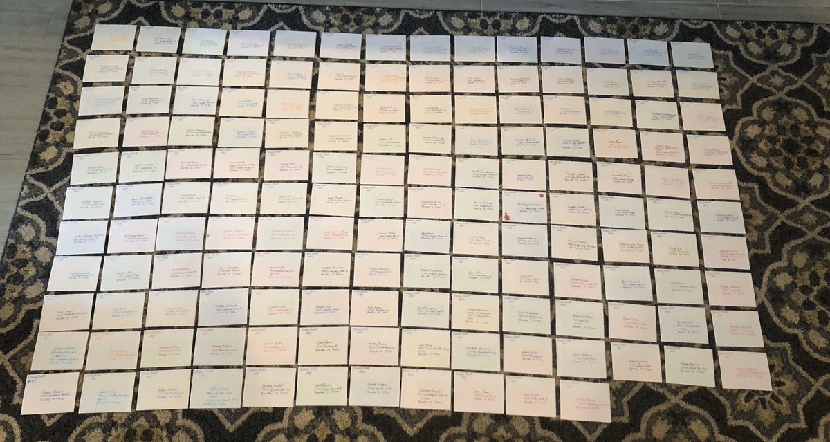 MarvelousDnice's tweet image. 152 personalized letters, signed, sealed and soon to be delivered. Good luck in high school and have a great summer! I enjoyed being your teacher this year. #BeElite #Lions
