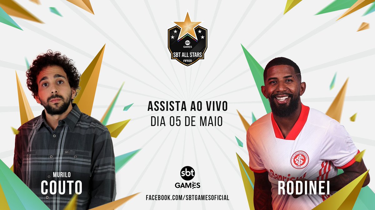 SBT_Games's tweet photo. O próximo confronto é resenha pura!

@murilocouto x @pretinhorodi 

Quem vai passar pra semifinal? 

#sbtgames #SBTALLSTARS #fifa20 #FutebolNoSBTGame https://t.co/p2mOAKatVP