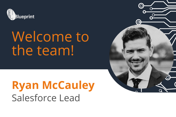 eBlueprintWorld's tweet photo. We are delighted to welcome Ryan to the team, leading our Salesforce consultancy practice. Ryan helps businesses improve their customer experience with Salesforce. Reach out at ryan.mccauley@eblueprint.com.au  #salesforce #salesforcejourney #customerexperience #welcometotheteam https://t.co/EkvtGcXa3g
